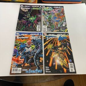 The Brave and the Bold Comic Book Lot (3rd Series) Issues 1 2 3 4 DC Batman Gree